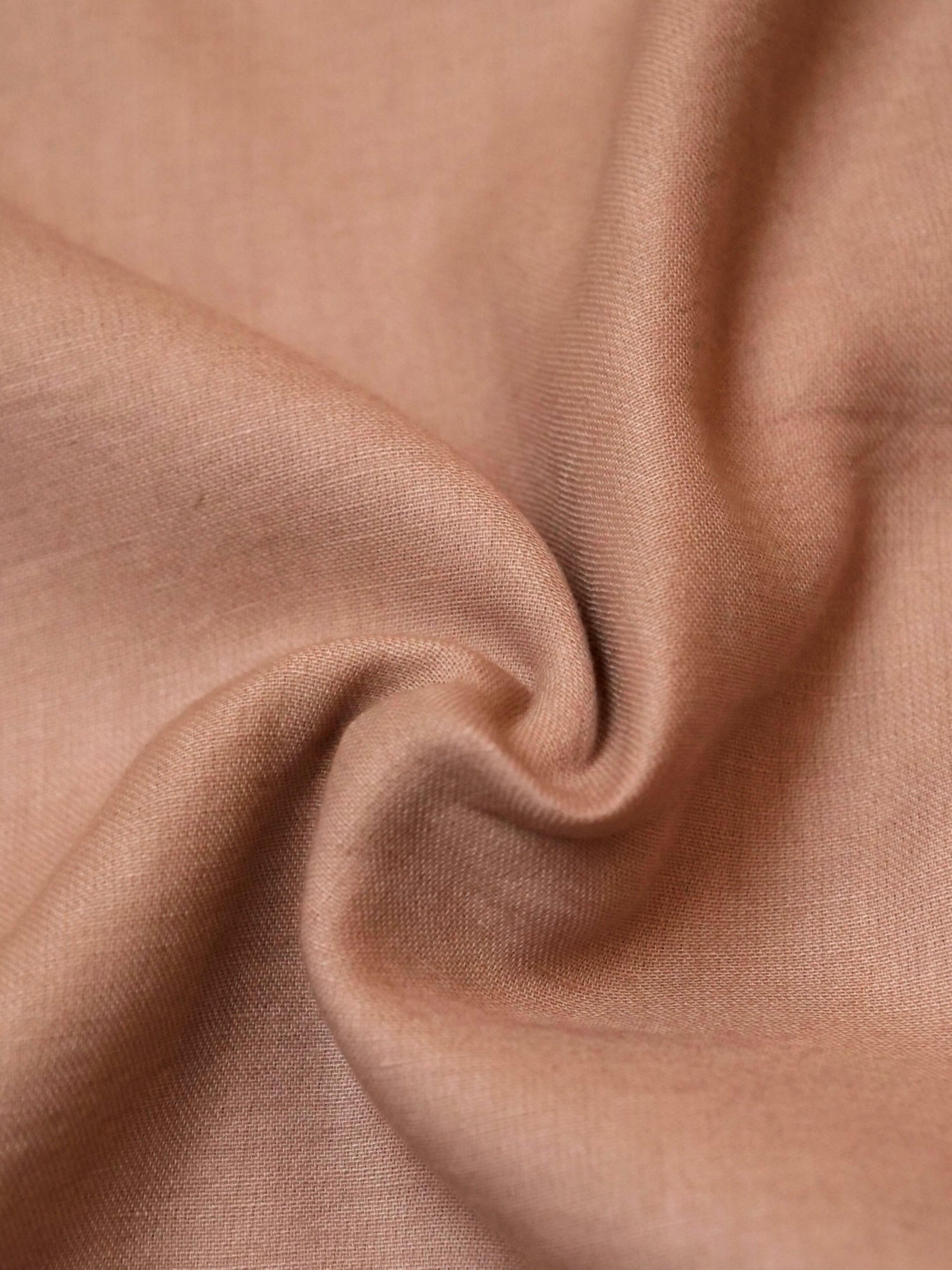 Handwoven Pastel Brown Banarasi Tissue Silk Suit - Sumangal Ekam