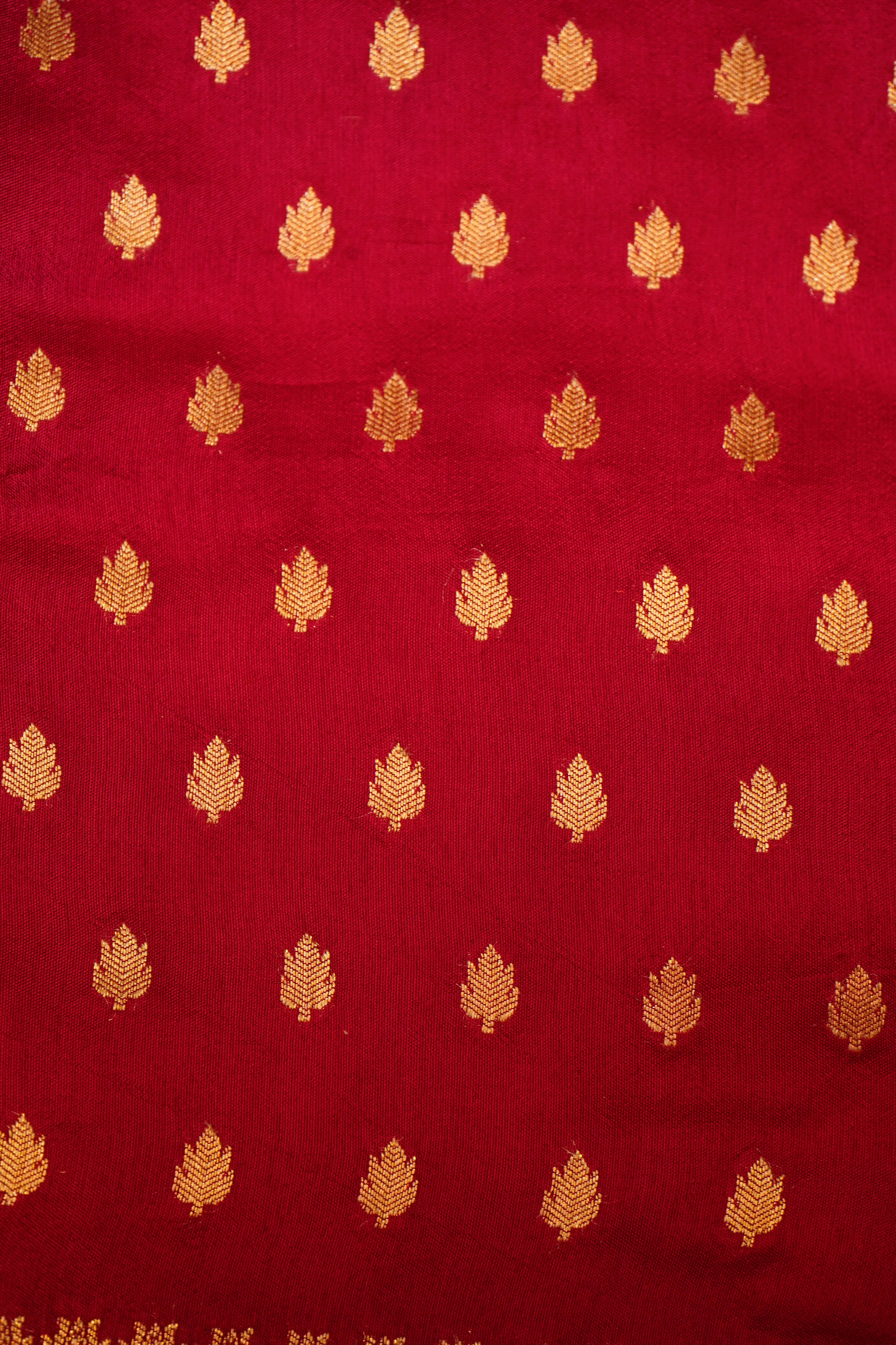 Designer Pink Munga Silk Saree