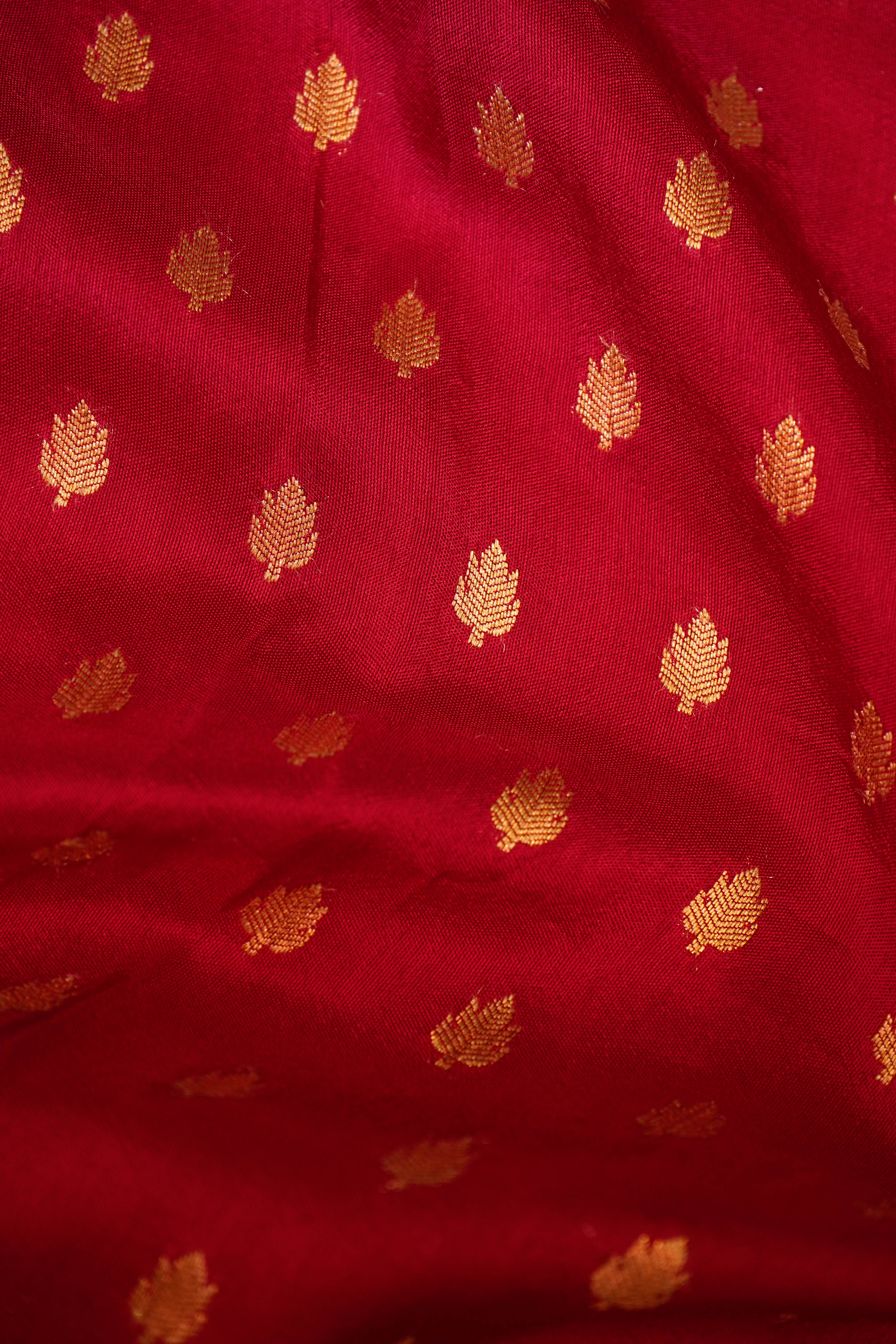 Designer Pink Munga Silk Saree