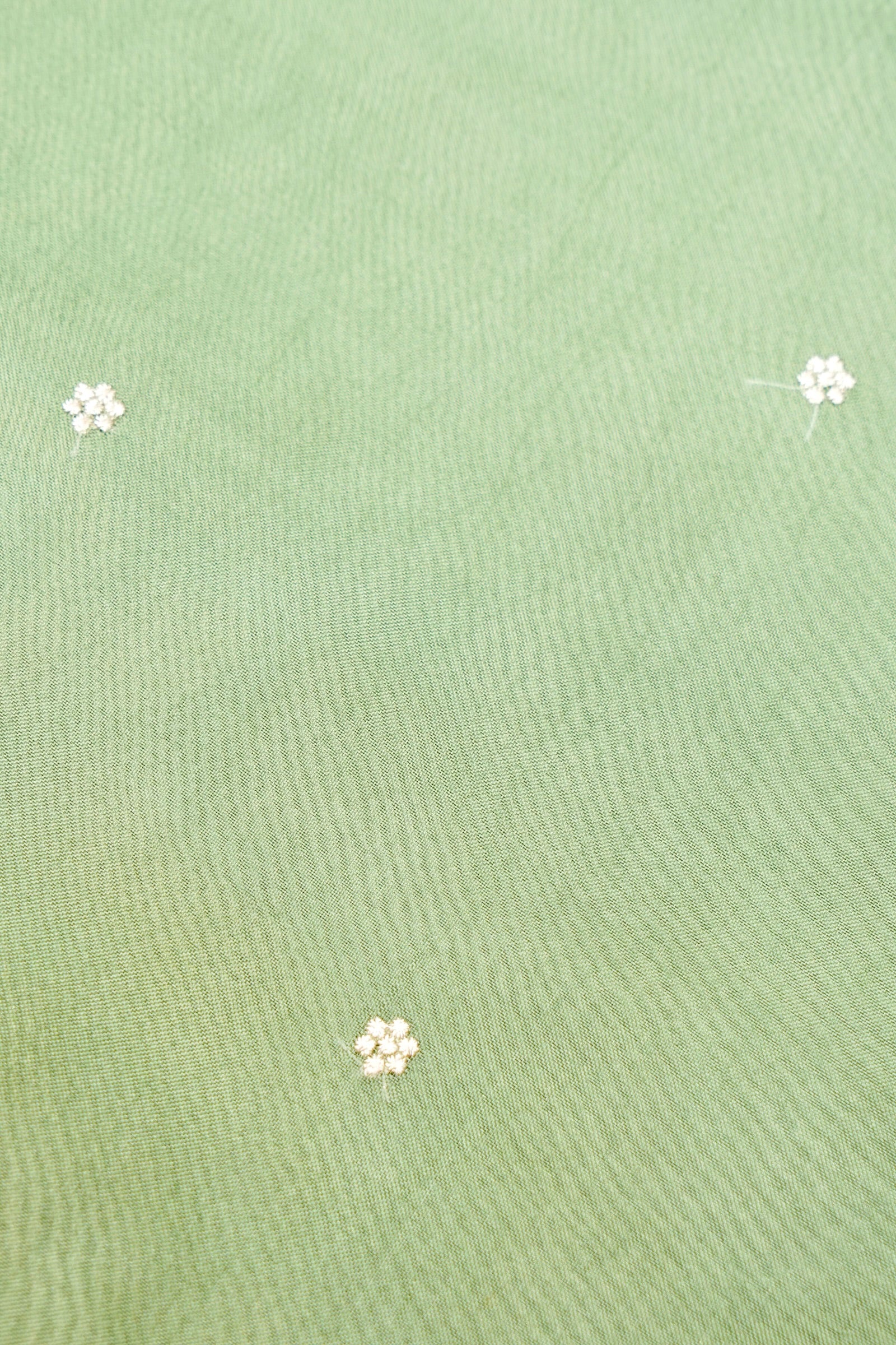 Designer Sea Green Organza Silk Suit