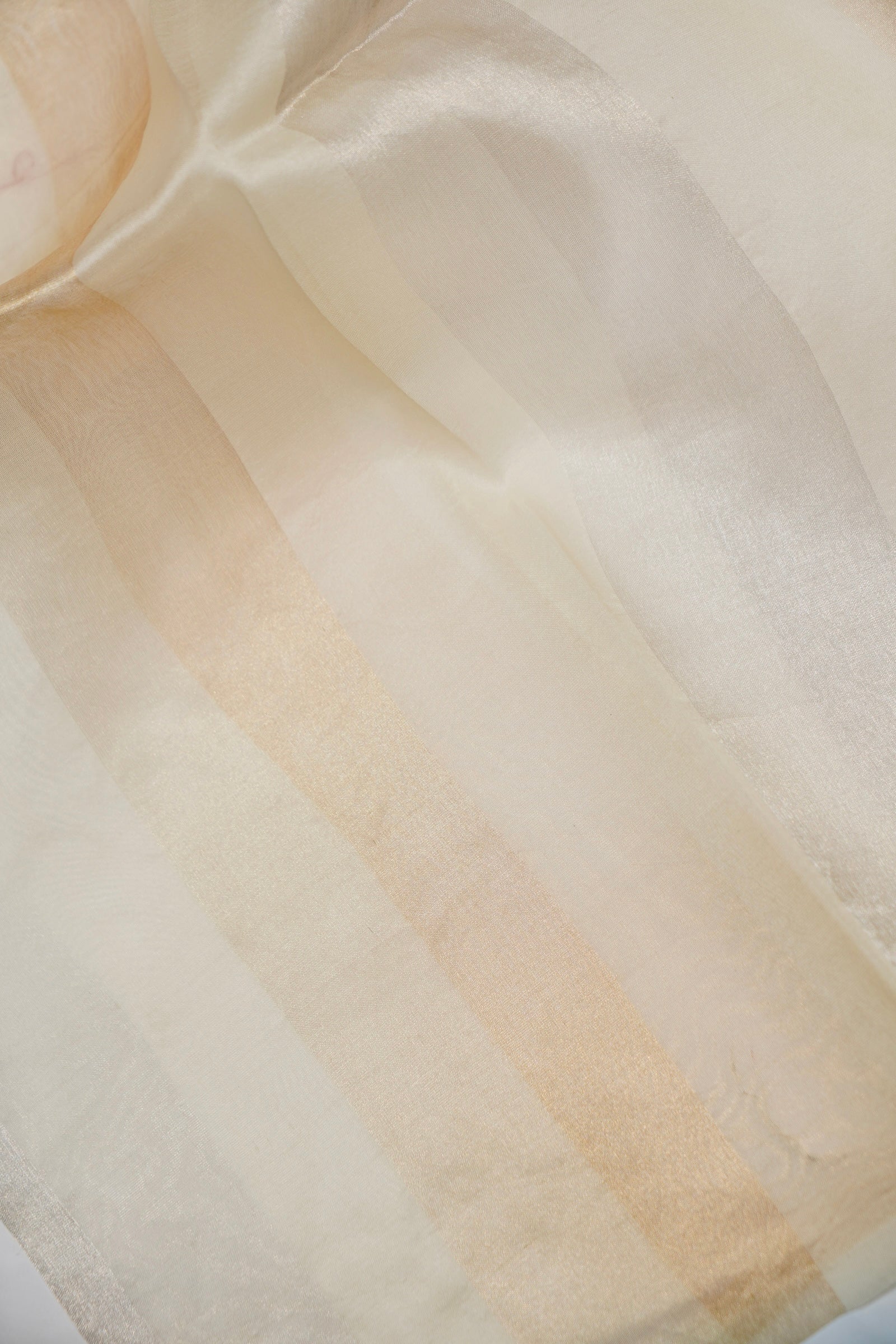 Designer Cream Chanderi Silk Suit