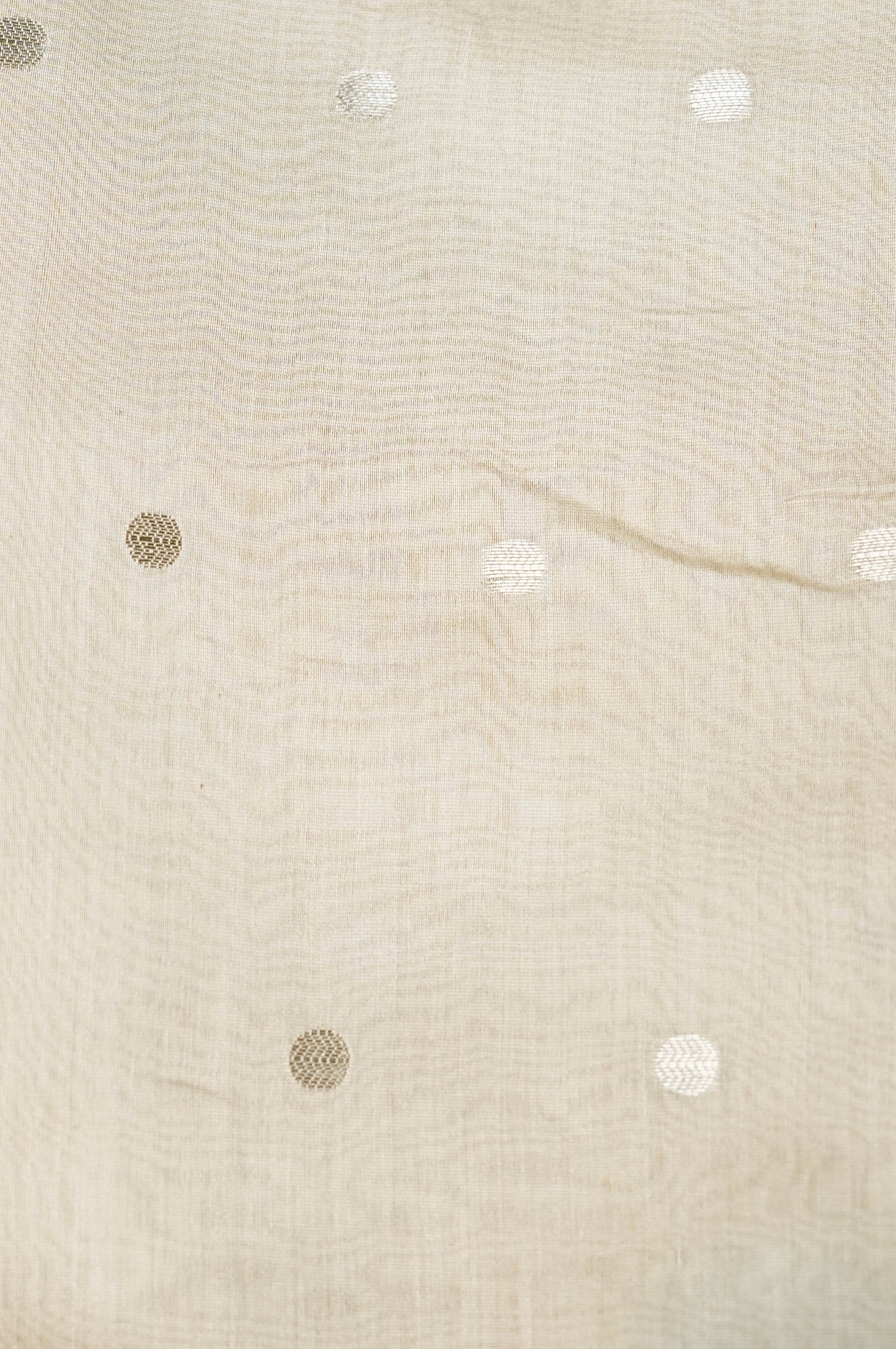 Designer Cream Moonga Silk Suit