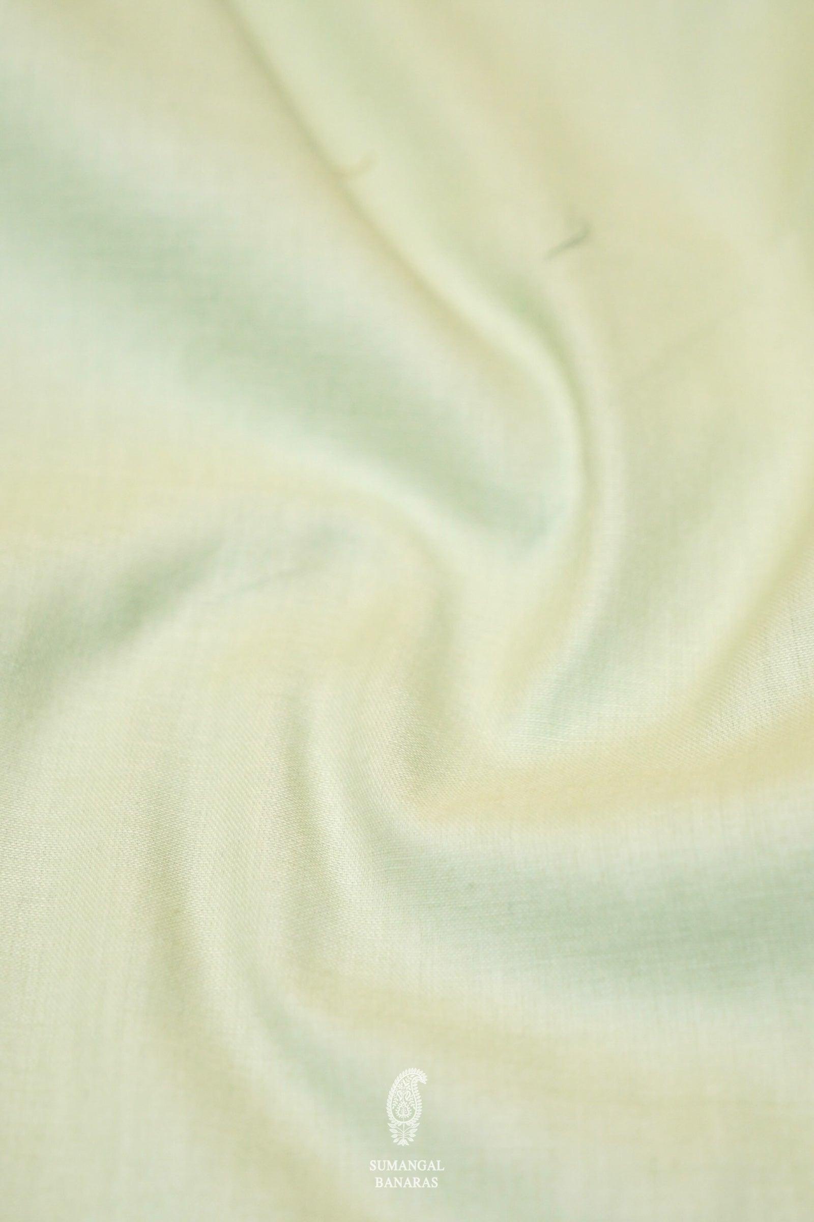 Designer Pastel Green Organza Suit