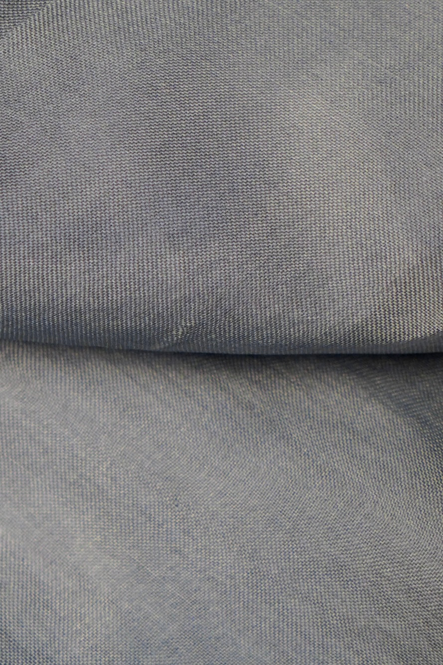 Designer Grey Organza Suit