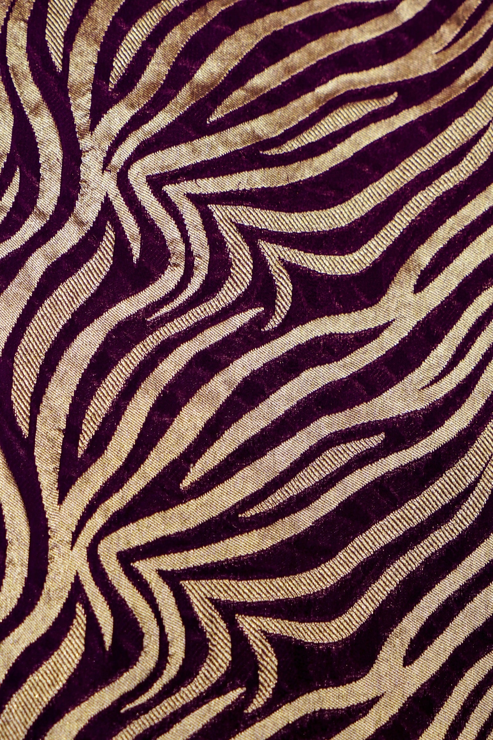 Handwoven Dark Purple Banarasi Khaddi Georgette Suit