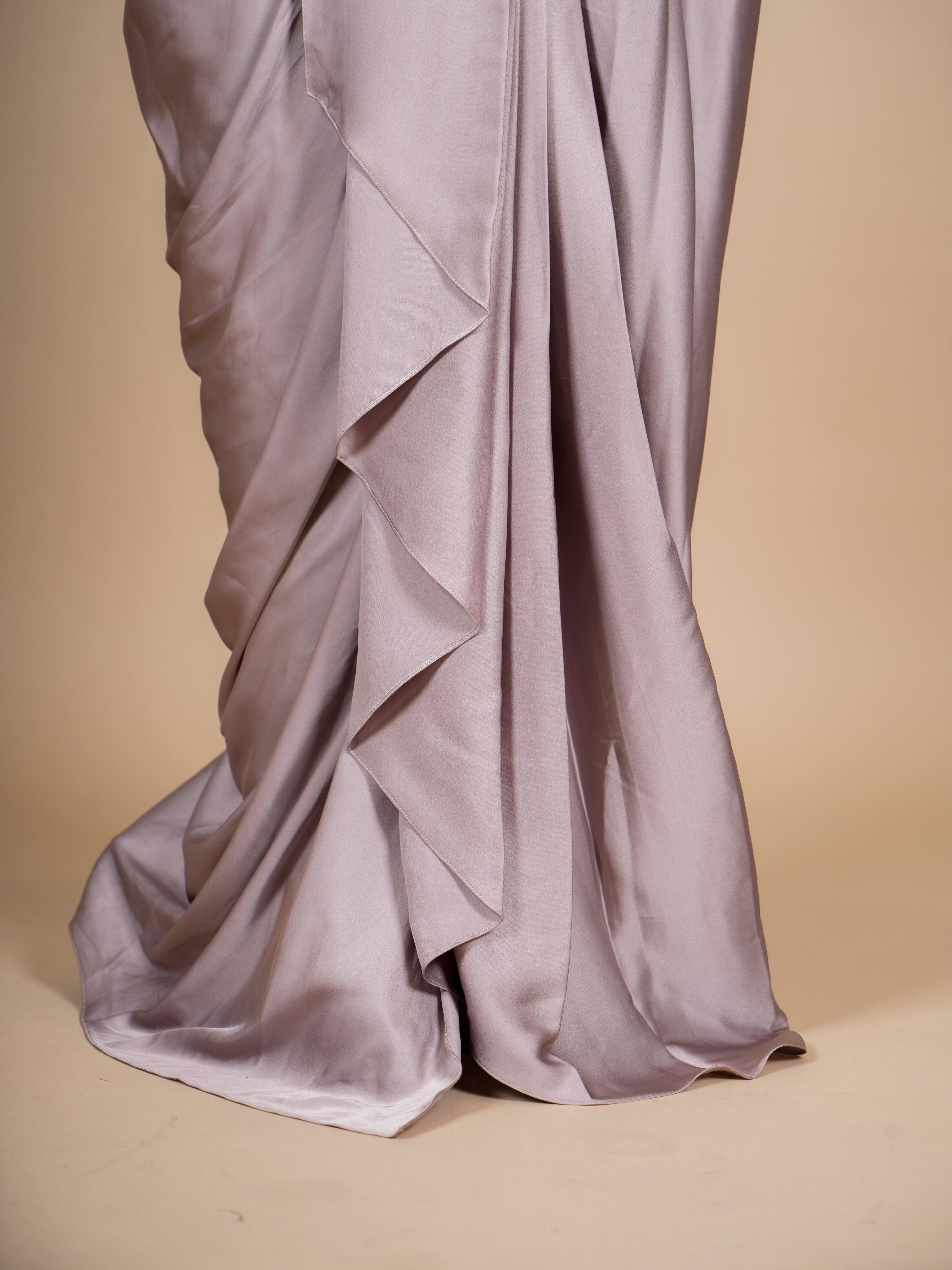 Designer Move Crepe Silk Party Wear Indo Western - Sumangal Ekam