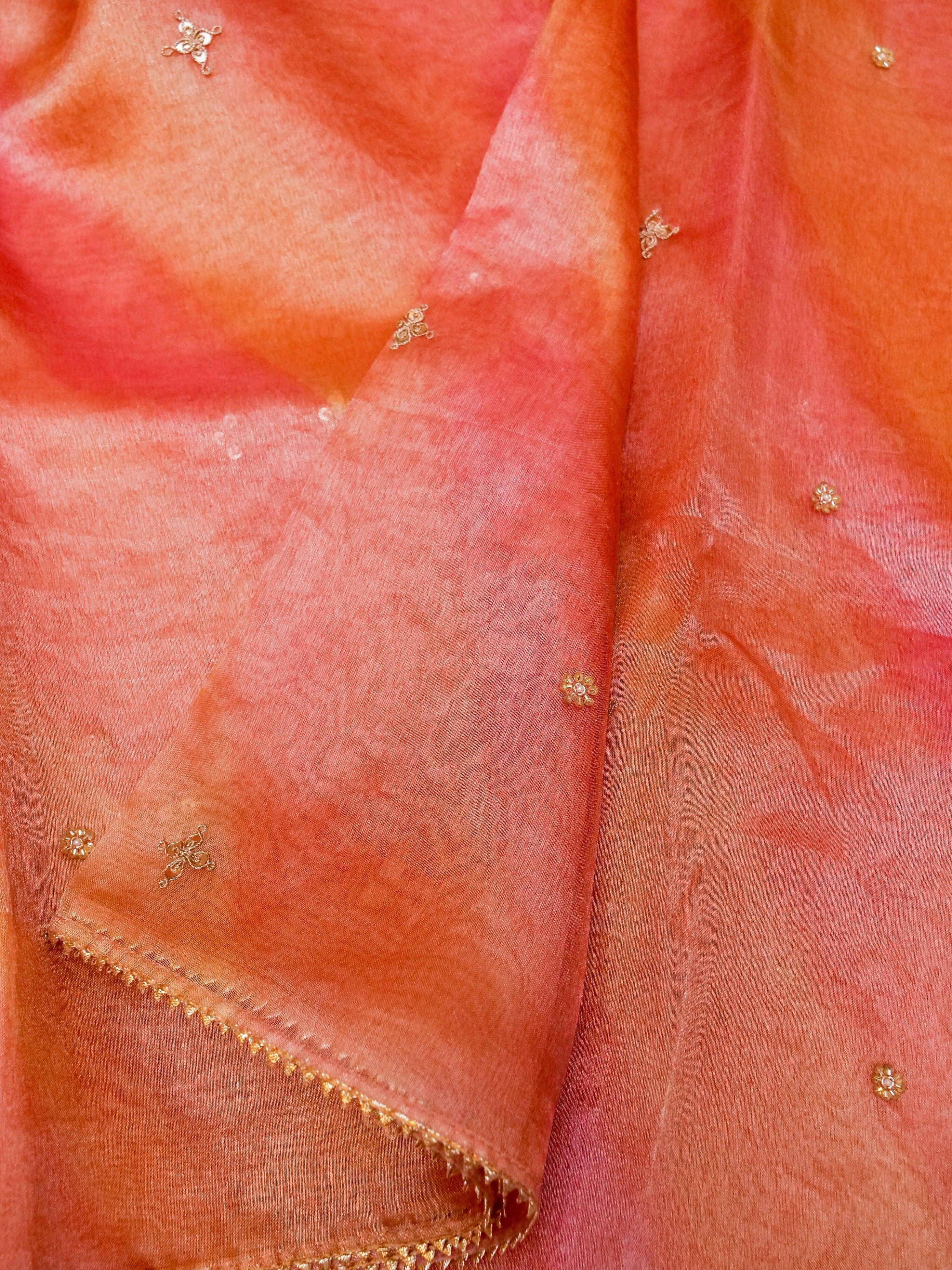 Designer Rangkat Tissue Silk Saree - Sumangal Ekam