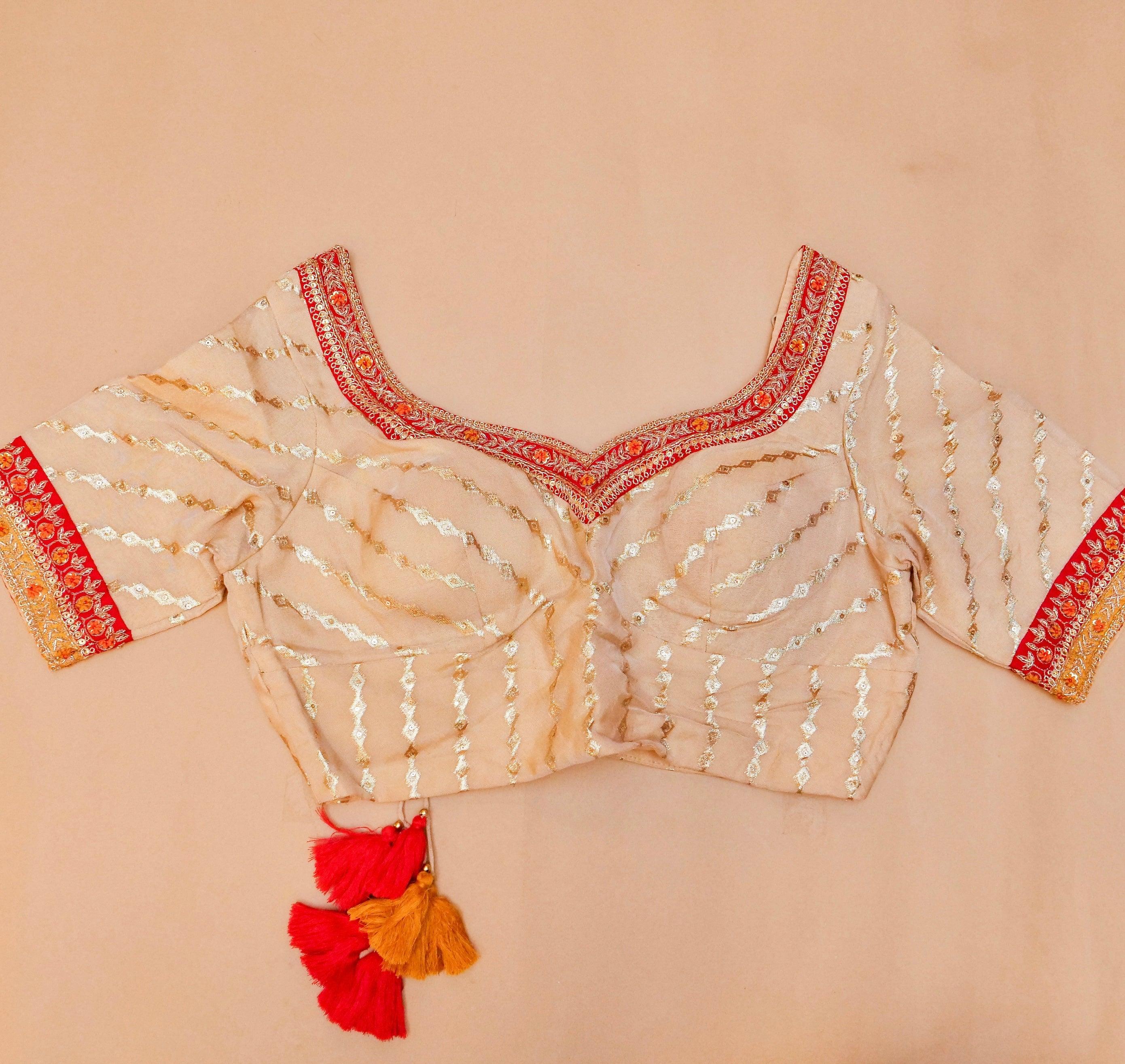 Handwoven Multi Banarasi Georgette Silk Saree - Sumangal Ekam