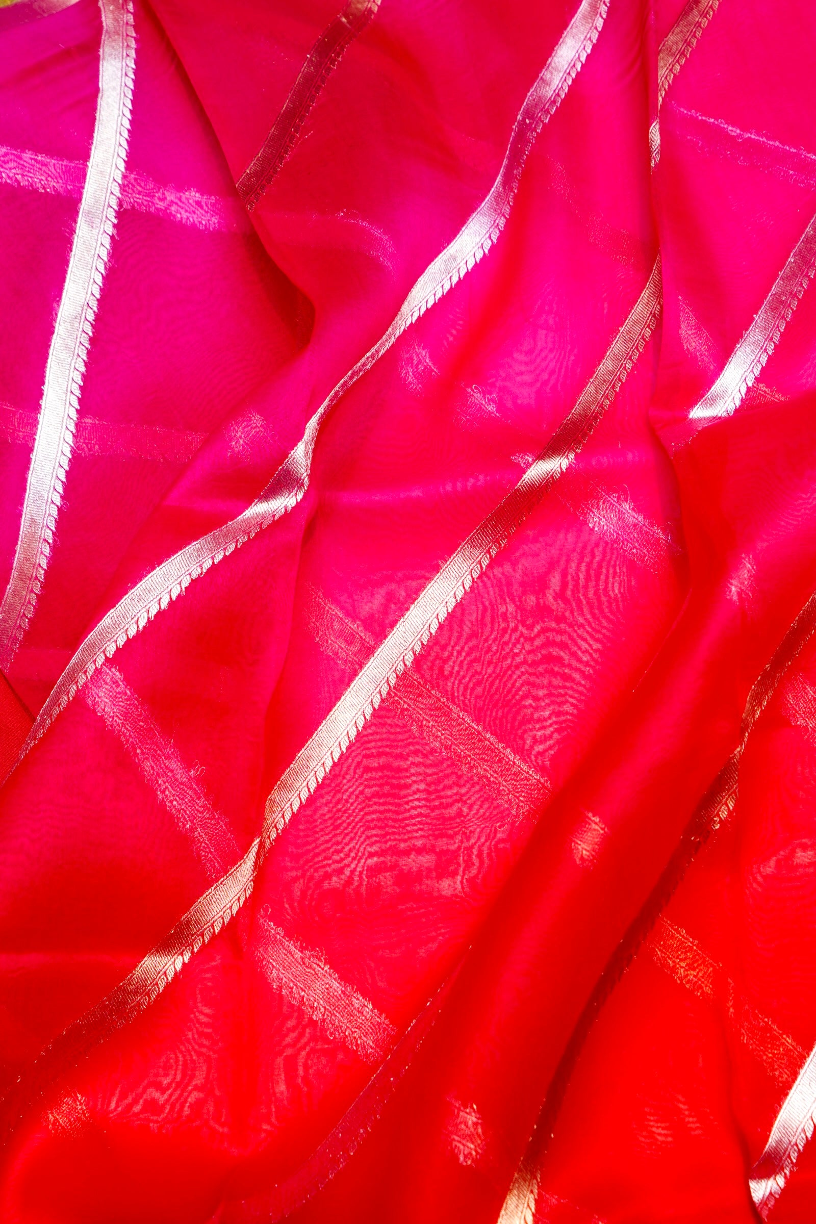 Designer Pink Moonga Silk Suit