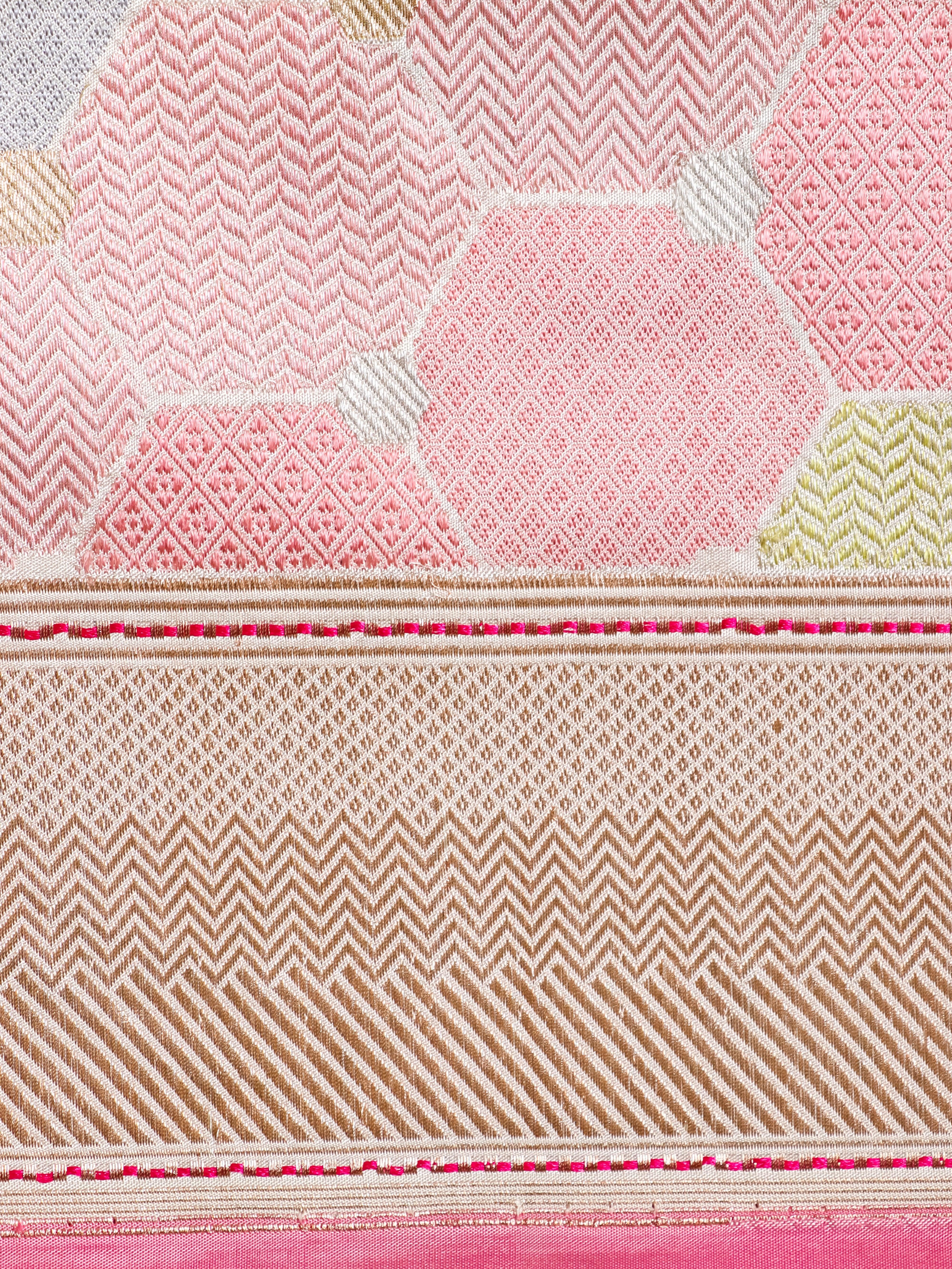 Handwoven Rangkat Banarasi Katan Silk Saree - Sumangal Ekam