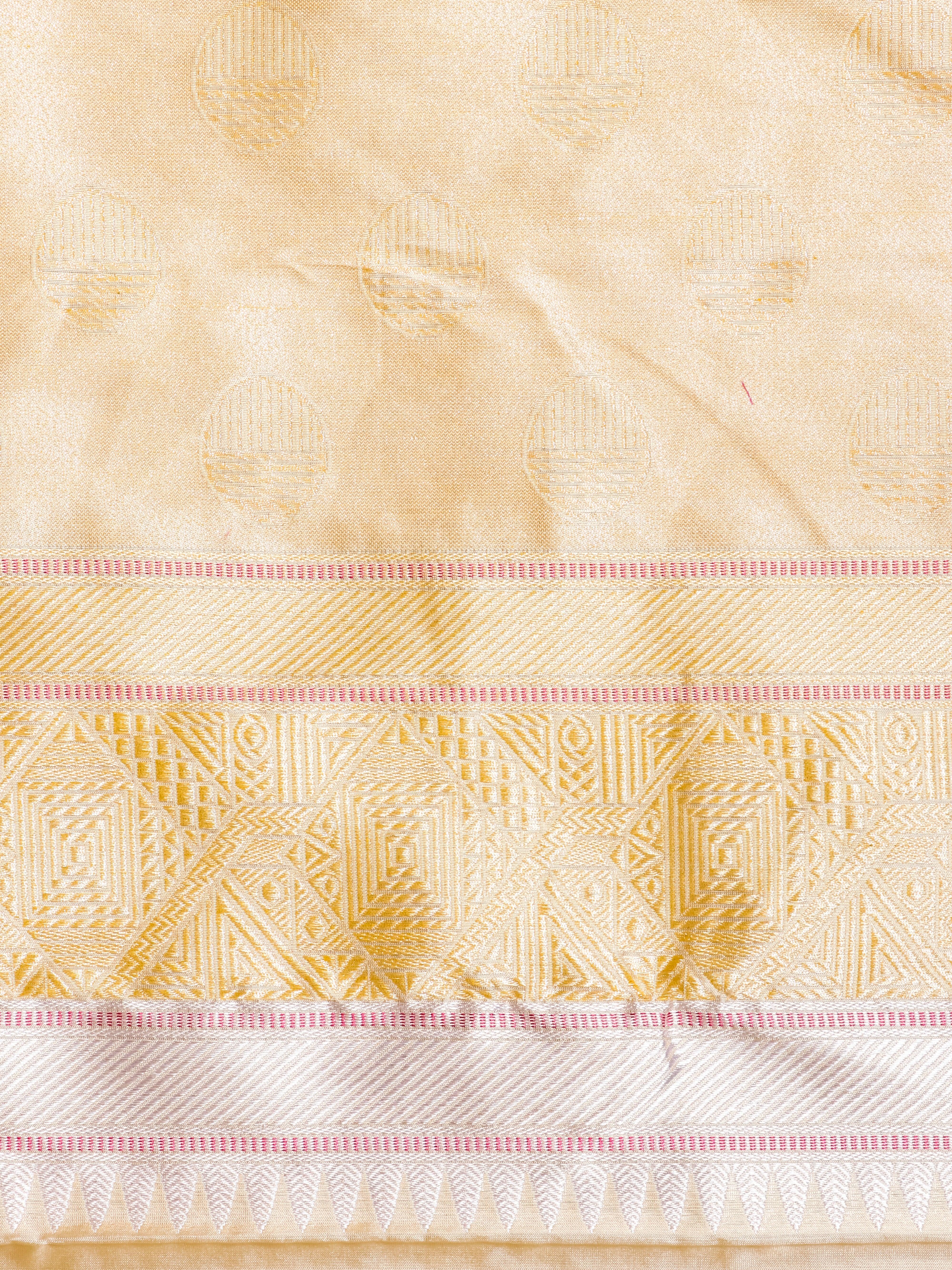 Handwoven Rangkat Banarasi Katan Silk Saree - Sumangal Ekam