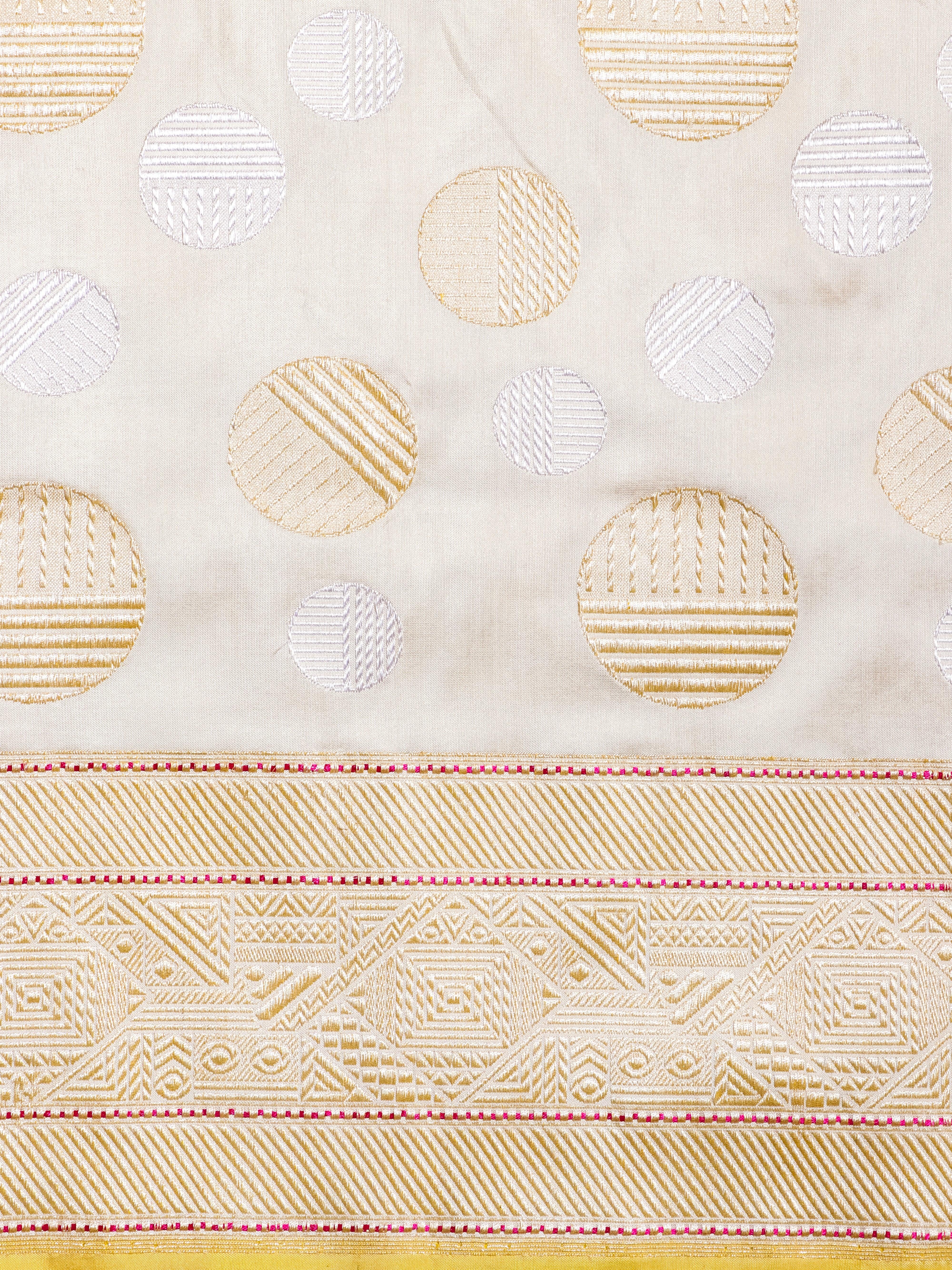 Handwoven Rangkat Banarasi Katan Silk Saree - Sumangal Ekam